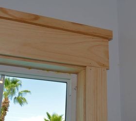 Super Easy DIY Craftsman Style Window Trim | Hometalk